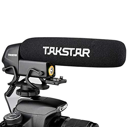TAKSTAR Shotgun Microphone Interview Photography Microphone Condenser Recording MIC for DSLR Camera DV Camcorder SGC-600 TAKSTAR Shotgun Microphone Interview Photography Microphone Condenser Recording MIC for DSLR Camera DV Camcorder SGC-600