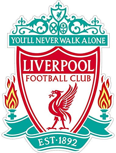 FC Liverpool Footboll Soccer Decal Vinyl -Any Sizes- Stickers for Fans-Youll Never Walk Alone -6-