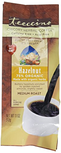 Teeccino Coffee Alt Hazelnut Organic  11 oz