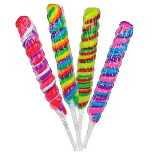 Squire Boone Teeny Twirl Unicorn Lollipops - 48 Count