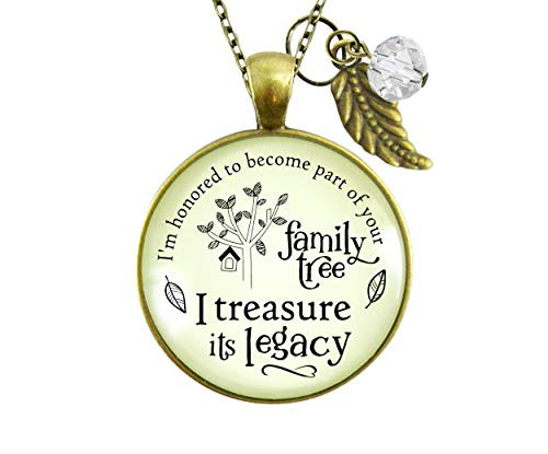 Gutsy Goodness 24 Mother Necklace Family Tree Jewelry Blended Step in Law Families Gift Gutsy Goodness 24 Mother Necklace Family Tree Jewelry Blended Step in Law Families Gift
