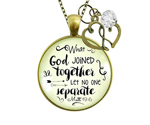 Gutsy Goodness 24 Woman of Faith Necklace Marriage Quote Bridal Shower Wedding Gift Gutsy Goodness 24 Woman of Faith Necklace Marriage Quote Bridal Shower Wedding Gift