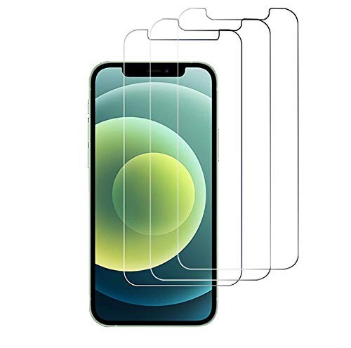 -3 Pack- iPhone 12 and iPhone 12 Pro Screen Protector 6-1inch 2020 Shatterproof Tempered Glass Compatible with iPhone 12 iPhone 12 Pro Screen Film ?An