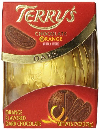 Terrys Dark Chocolate Orange Ball  6-17-Ounce Boxes -Pack of 6-