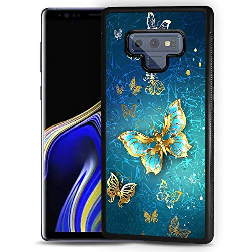 for Samsung Note 9  Galaxy Note 9  Durable Protective Soft Back Case Phone Cover  HOT12154 Blue Butterfly