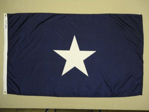 Annin Flagmakers Model 319925 Bonnie Blue 3x5 ft- Nylon Dyed Design Flag  American