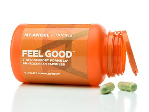 Mt- Angel Vitamins - Feel Good  Stress Support Formula -60 Vegetarian Capsules-