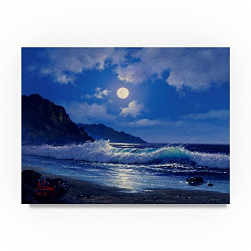 Trademark Fine Art Coast Line 6 by Anthony Casay, 24x32-Inch Canvas Wall Art