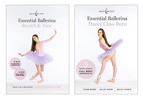 Ballet Beautiful Workout DVD 2 Pack - Essential Dance Class Burn and Stretch and Tone- Mary Helen Bowers Barre Dance Inspired Fitness DVD Bundle Ballet Beautiful Workout DVD 2 Pack - Essential Dance Class Burn and Stretch and Tone- Mary Helen Bowers Barre Dance Inspired Fitness DVD Bundle