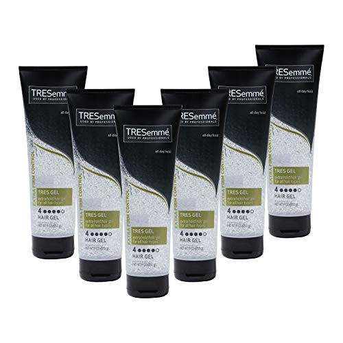 TRESemmé TRES Two Hair Styling Gel Extra Hold Styling Extra Firm Control Hair Gel for All Hair Types 9 oz Pack of 6 TRESemmé TRES Two Hair Styling Gel Extra Hold Styling Extra Firm Control Hair Gel for All Hair Types 9 oz Pack of 6