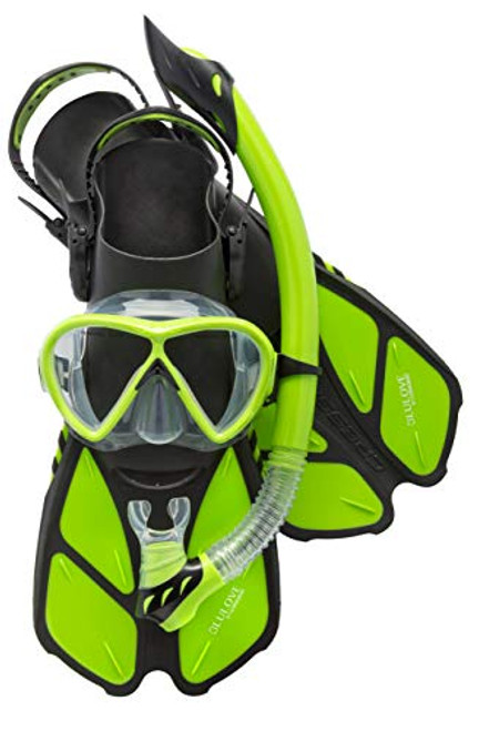 Cressi Bonete Set  Lime  L-XL