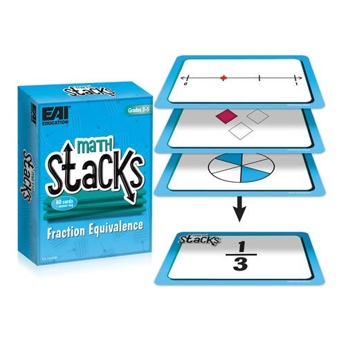 EAI Education Math Stacks Fraction Equivalence Game Grades 3-5