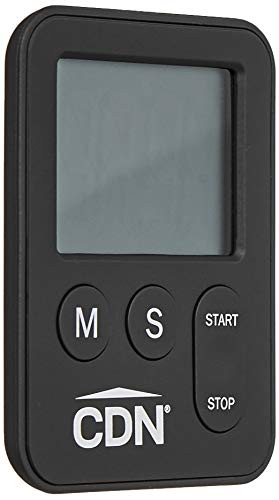 CDN Mini Digital Minute-Second Timer with Extra Big Digits  Black