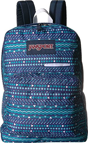 JanSport Digibreak Laptop Backpack-Tribal Wave Tonal