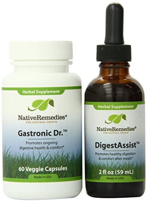 Native Remedies Gastronic Dr- and DigestAssist ComboPack Native Remedies Gastronic Dr- and DigestAssist ComboPack