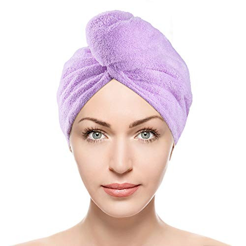 Microfiber Hair Towel Wrap for Women Girls Quick Dry Towel for Curly Hair Hair Drying Towels with Button Anti Frizz Super Absorbent Soft Hair Dryin Microfiber Hair Towel Wrap for Women Girls Quick Dry Towel for Curly Hair Hair Drying Towels with Button Anti Frizz Super Absorbent Soft Hair Dryin