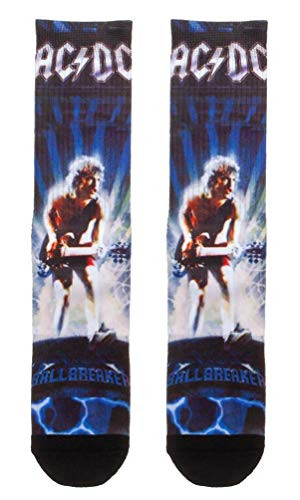 AC-DC Angus Young Ballbreaker Sublimated All Over Print Crew Socks