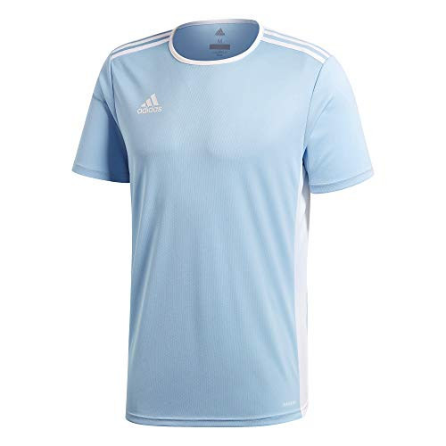 adidas Boys Entrada 18 Jersey  Clear Blue-White  X-Large
