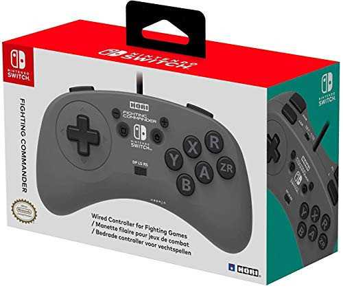 Hori Nintendo Switch Fighting Commander Officially Licensed By Nintendo - Nintendo Switch Hori Nintendo Switch Fighting Commander Officially Licensed By Nintendo - Nintendo Switch