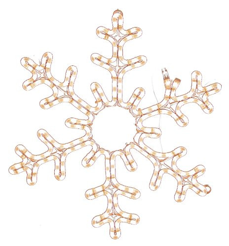 American Lighting LED-WW-HSM-SNOWFB36 Snowflake Holiday Rope Light Motif, 36-Inch