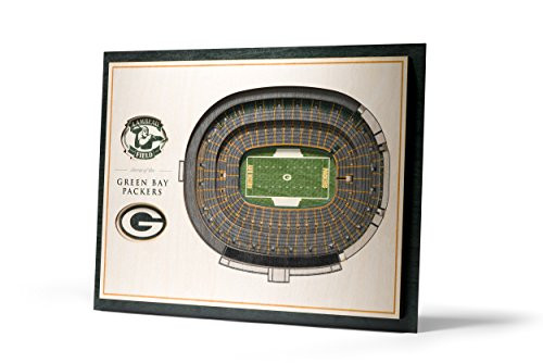 YouTheFan NFL 5-Layer 17 x 13 StadiumViews 3D Wall Art