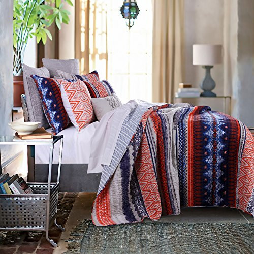 Greenland Home Urban Boho Quilt Set, 2-Piece Twin