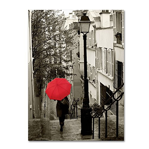Paris Stroll II Artwork by Sue Schlabach, 35 by 47-Inch Canvas Wall Art Paris Stroll II Artwork by Sue Schlabach, 35 by 47-Inch Canvas Wall Art
