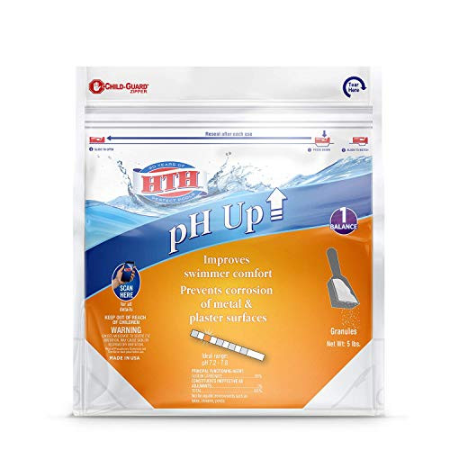 HTH 67031 pH Up Balancer for Swimming Pools 5 lbs HTH 67031 pH Up Balancer for Swimming Pools 5 lbs
