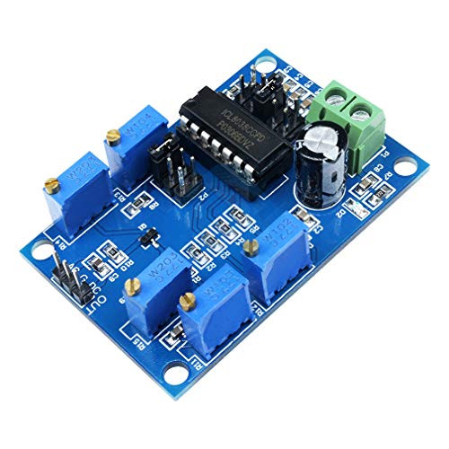 HiLetgo ICL8038 Signal Generator Medium-Low Signal Frequency 10Hz-450KHz Triangular-Rectangular-Sine Wave Generator Module 12V to 15V