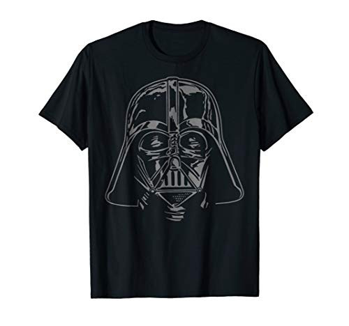 Star Wars Darth Vader Helmet Graphic T-Shirt Star Wars Darth Vader Helmet Graphic T-Shirt