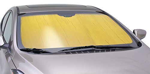 Intro-Tech HD-41-G Custom Fit Windshield Sunshade for Select Honda Pilot Models  Gold