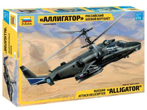 Zvezda Model Kit Z7224  Kamov Ka-52 Alligator Scale 1 72