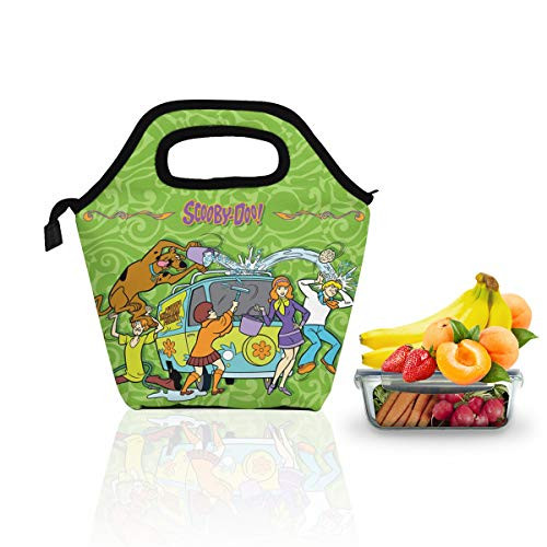 Cozipink Scooby Doo Lunch Tote Bag Cooler Box Lunch Container Meal Prep for Men and Women Work Picnic Or Travel