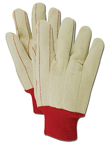 MAGID MultiMaster 994K Cotton Glove  Knit Wrist Cuff  Mens -12 Pair-