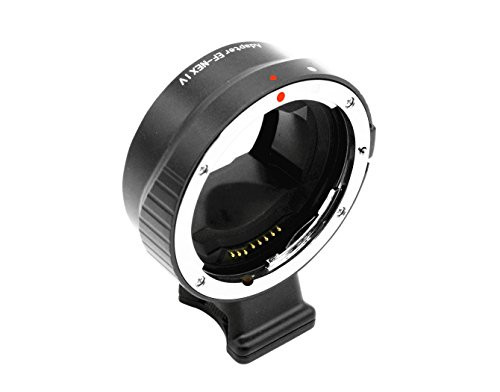 LAMZIX EF-NEX IV Generation Auto Lens Adapter is Designed for Canon EF-EFs Lens Adapt to Sony E Mount Camera Like A7 A7II A7R A7RII and Nex Series-