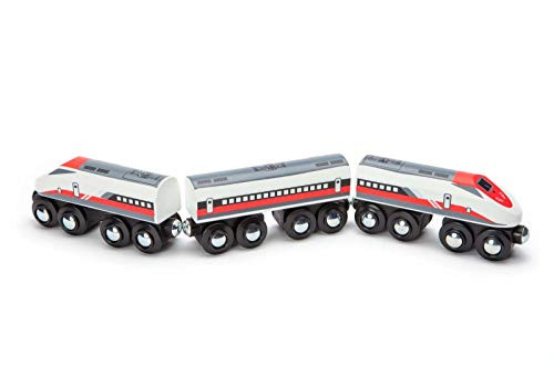 Wooden Bullet Train  2 - Thomas and Friends BRIO Compatible