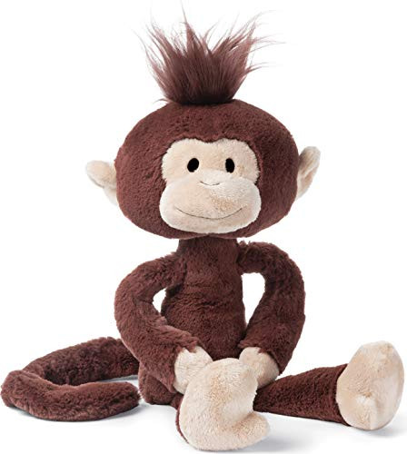 GUND Toothpick Gabriel Monkey Plush Stuffed Animal  Brown  15  Multicolor