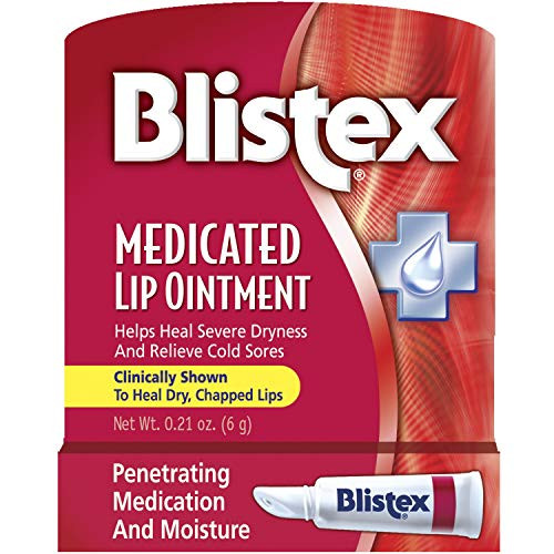 Blistex Medicated Lip Ointment 0-21 oz -Pack of 8-
