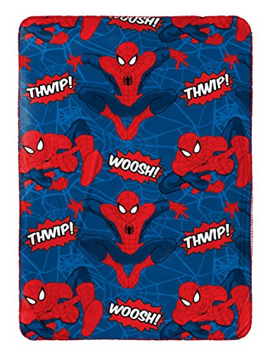 Marvel Spiderman Plush Travel Blanket