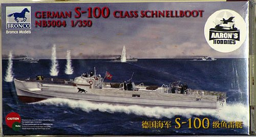 Bronco Models 1-350 German S-100 Class Schnellboot