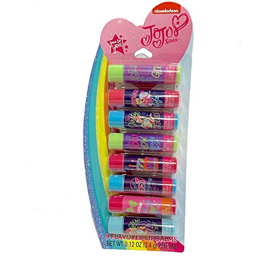 Jojo Siwa Flavored Lip Balm 8 Pack