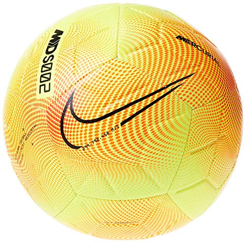 Nike Unisexs CR7 NK STRK-SP20 Soccer Ball  Lemon Venom-Total Orange-Black  5