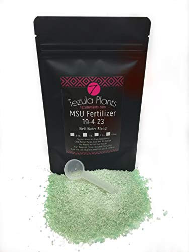 Orchid Fertilizer -MSU- 19-4-23 Well Water Blend- Excellent for Orchids and Houseplants - Urea Free -Greencare- -2 Pounds-