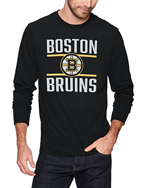 OTS NHL Boston Bruins Mens Rival Long Sleeve Tee Double Bar X-Large OTS NHL Boston Bruins Mens Rival Long Sleeve Tee Double Bar X-Large