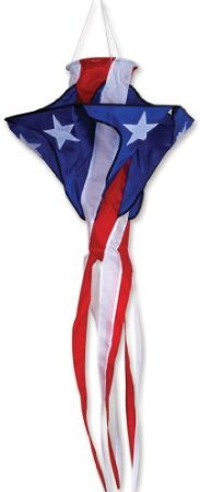 Premier Kites 99714 Patriotic Star Twister Wind Spinner  30-Inch