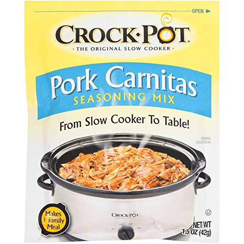 Crock Pot Pork Carnitas Seasoning Mix -1-5 oz Packets- 3 Pack