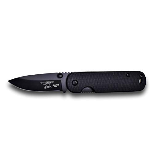ANVIL BLADESMITHS - Pivot G-10 - Folding Pocket Knife  Blackout