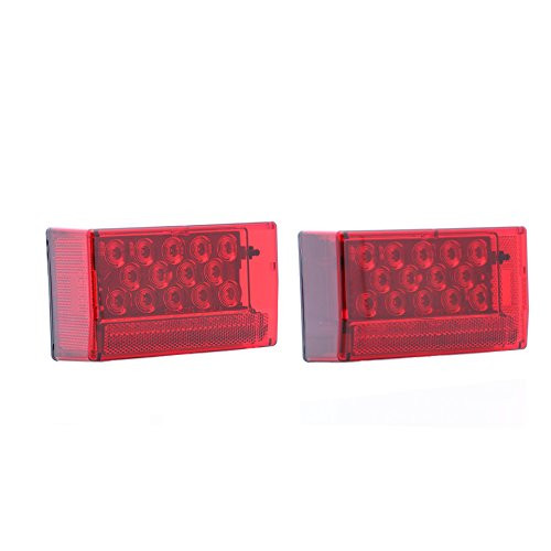 Optronics TLL56RK Red Rectangular LED Combination Tail Light Kit