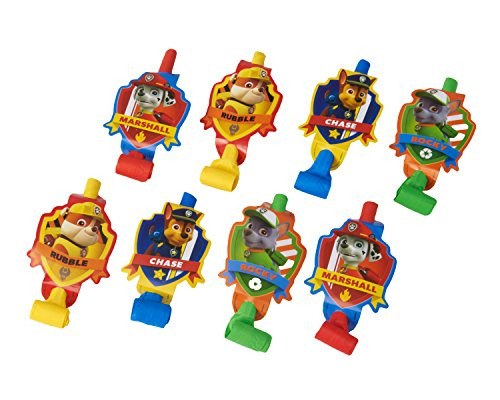 American Greetings Paw Patrol Party Supplies  Blowers Party Favor Pack -8-Count-