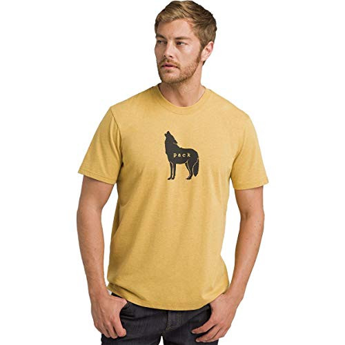 prAna Mens Standard Journeyman  Wolf Pack - Marigold Heather  XX-Large